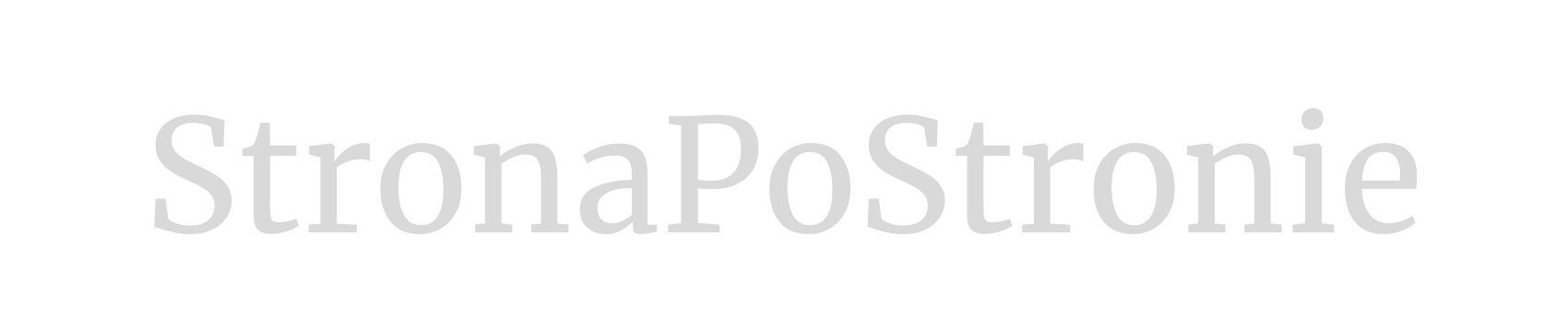 StronaPoStronie Logo